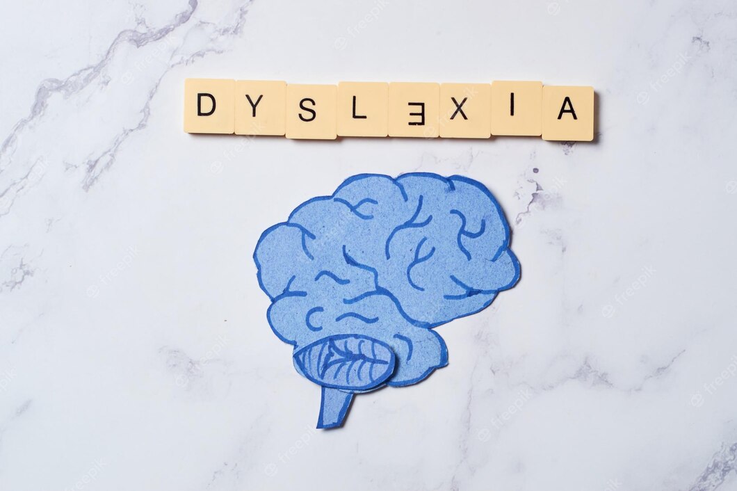 'DYSLEXIA' spelled on blocks, with alphabet in opposite direction - celebrities with dyslexia