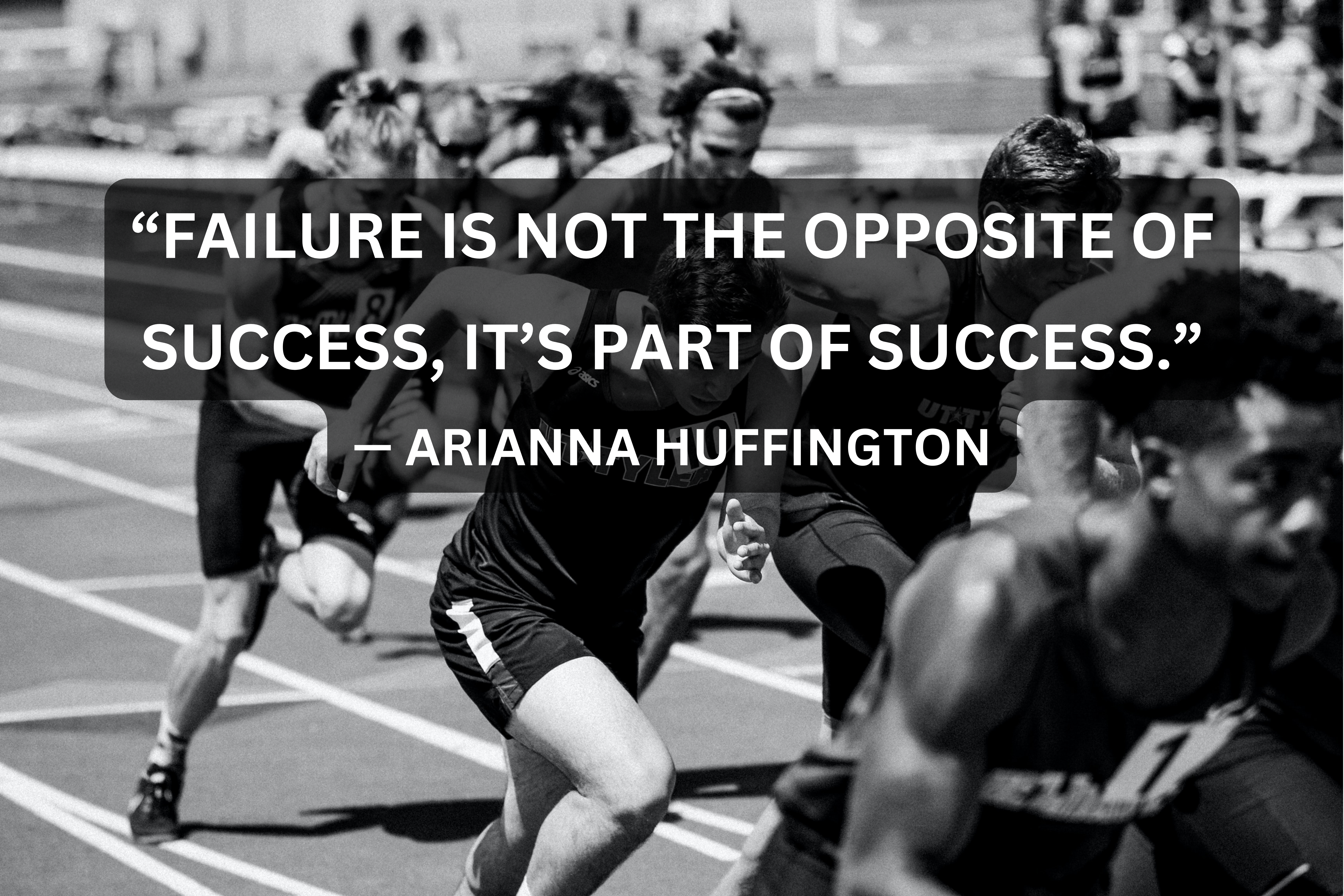 Failure is not the opposite of success it’s part of success - Hope and Belief.